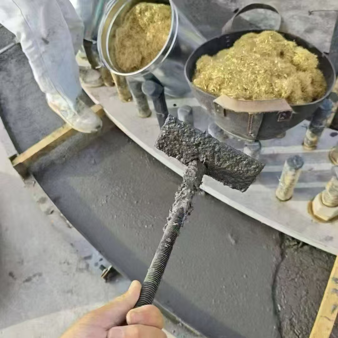江阳C120钢纤维高强无收灌浆料 轧机压缩机汽轮机发电机锻压设备底座灌浆材料
